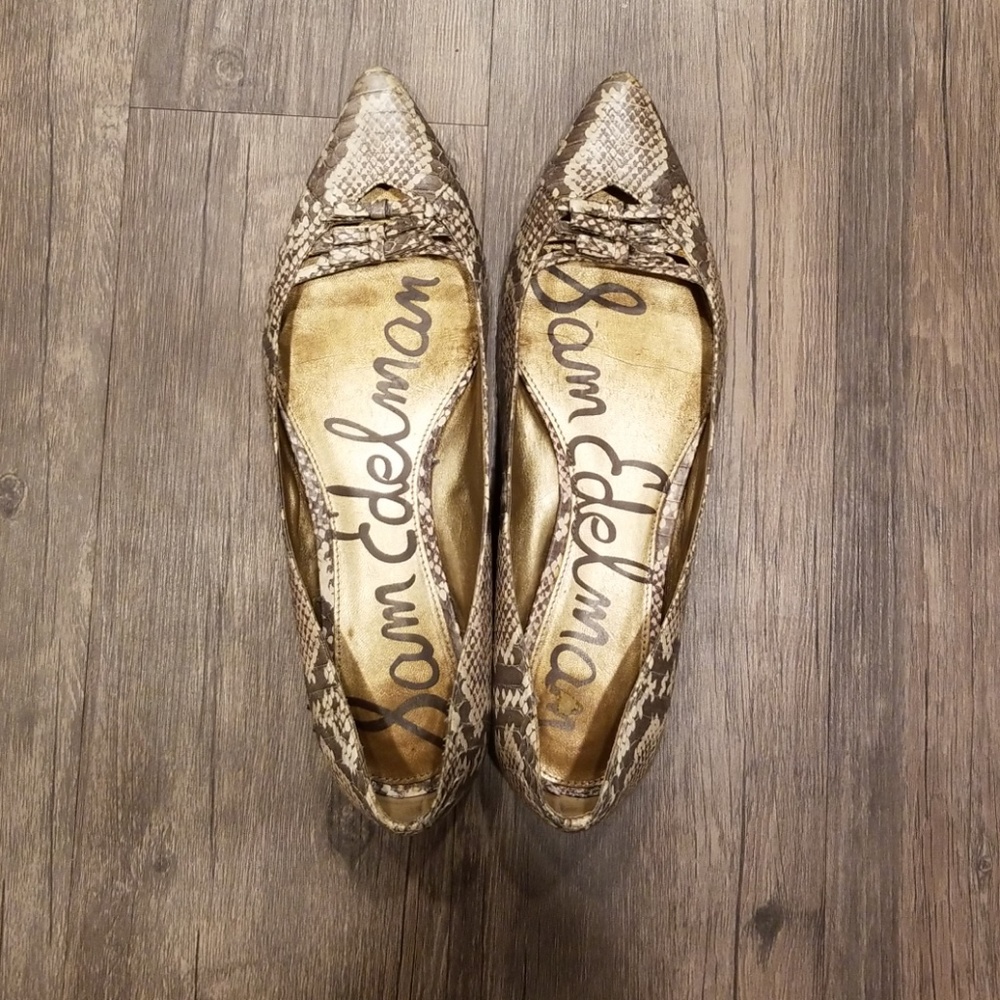 Sam Edelman sz 11 snakeskin